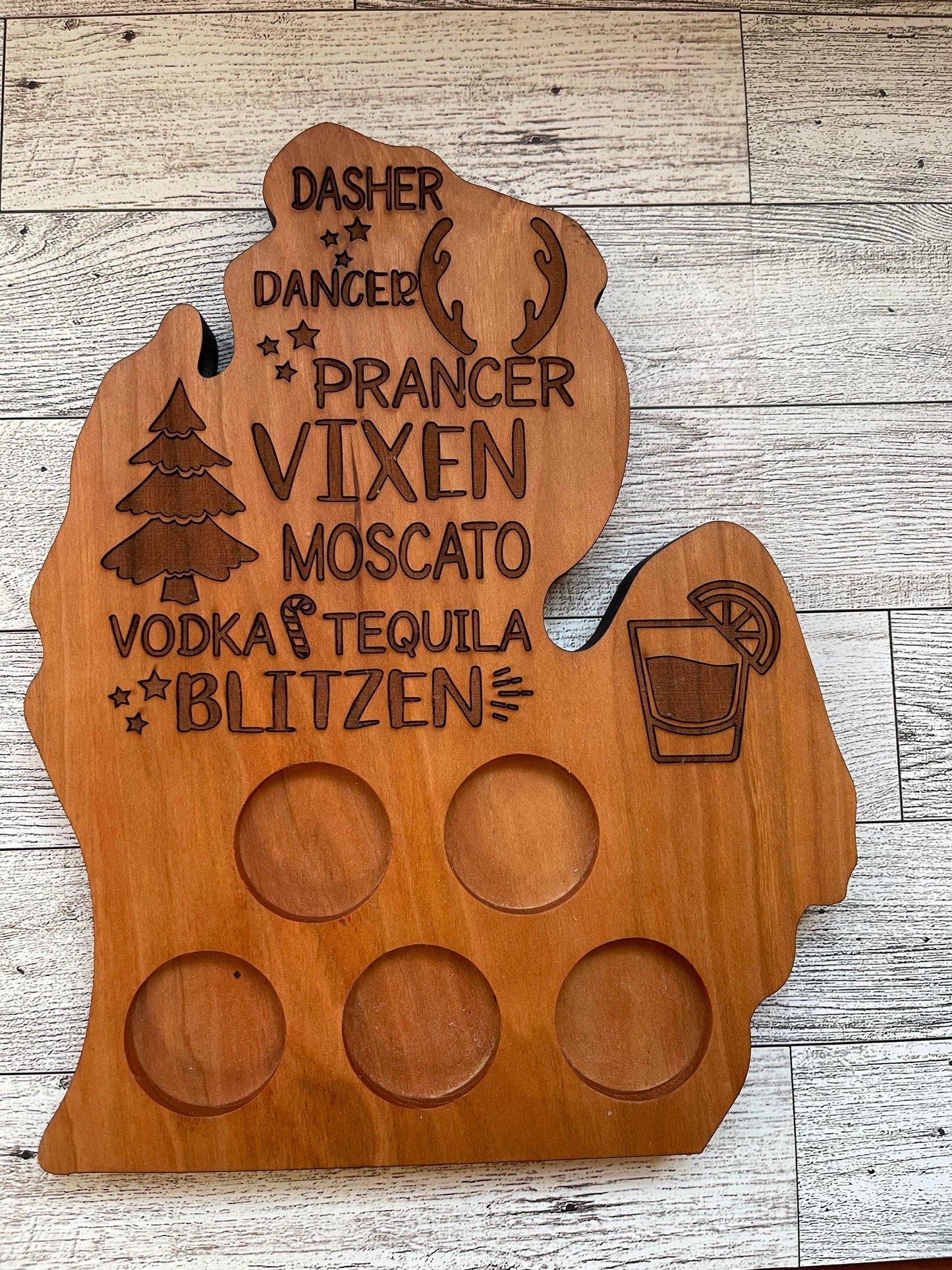 Custom Engraved shot boards