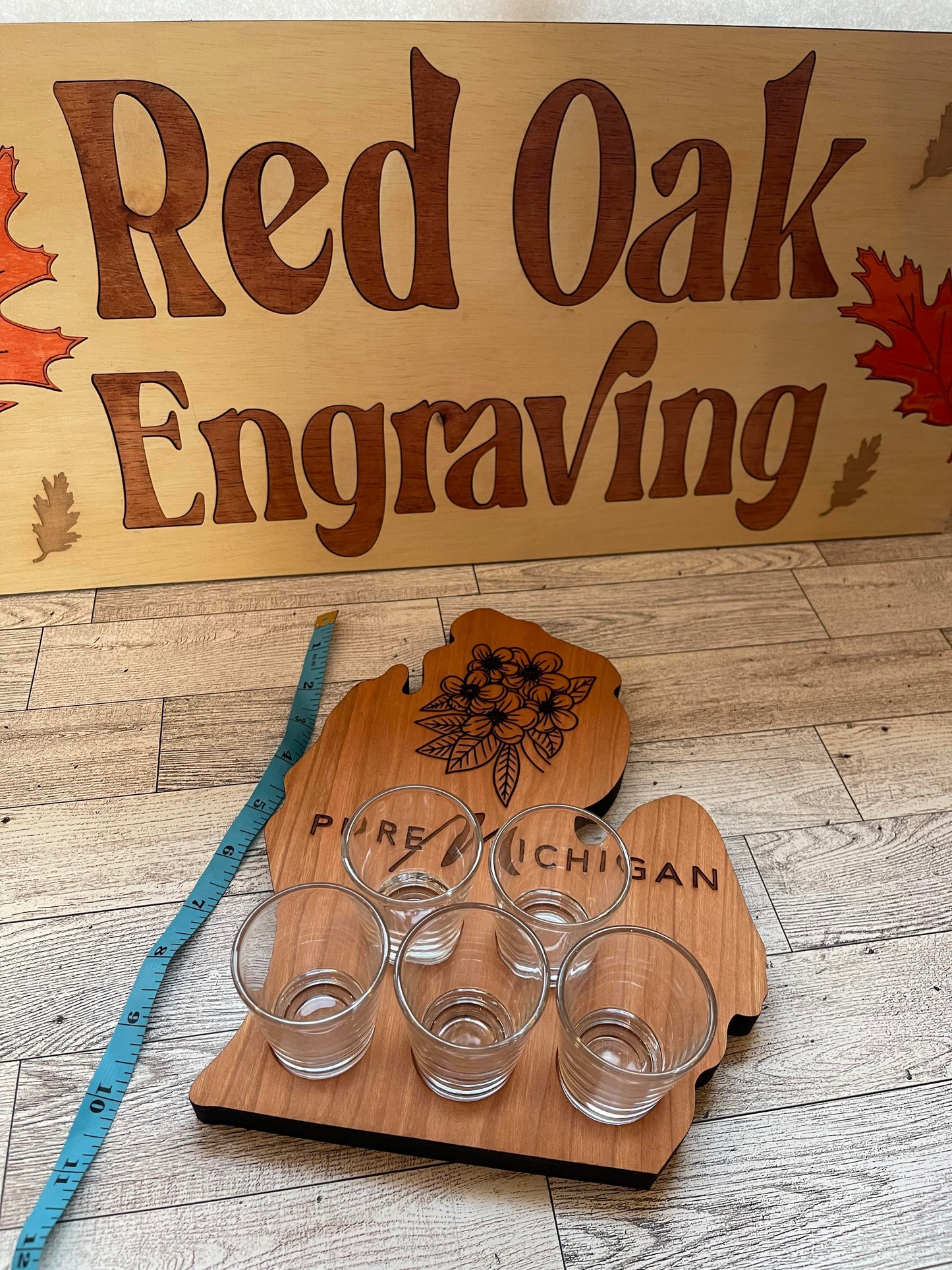 Custom Engraved shot boards