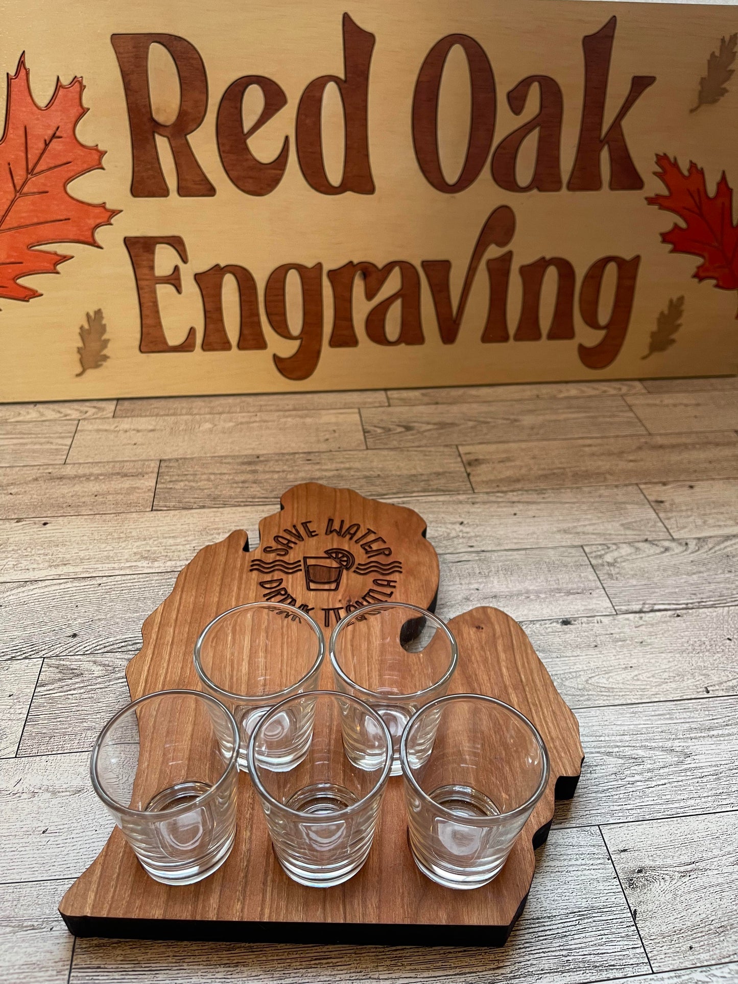 Custom Engraved shot boards